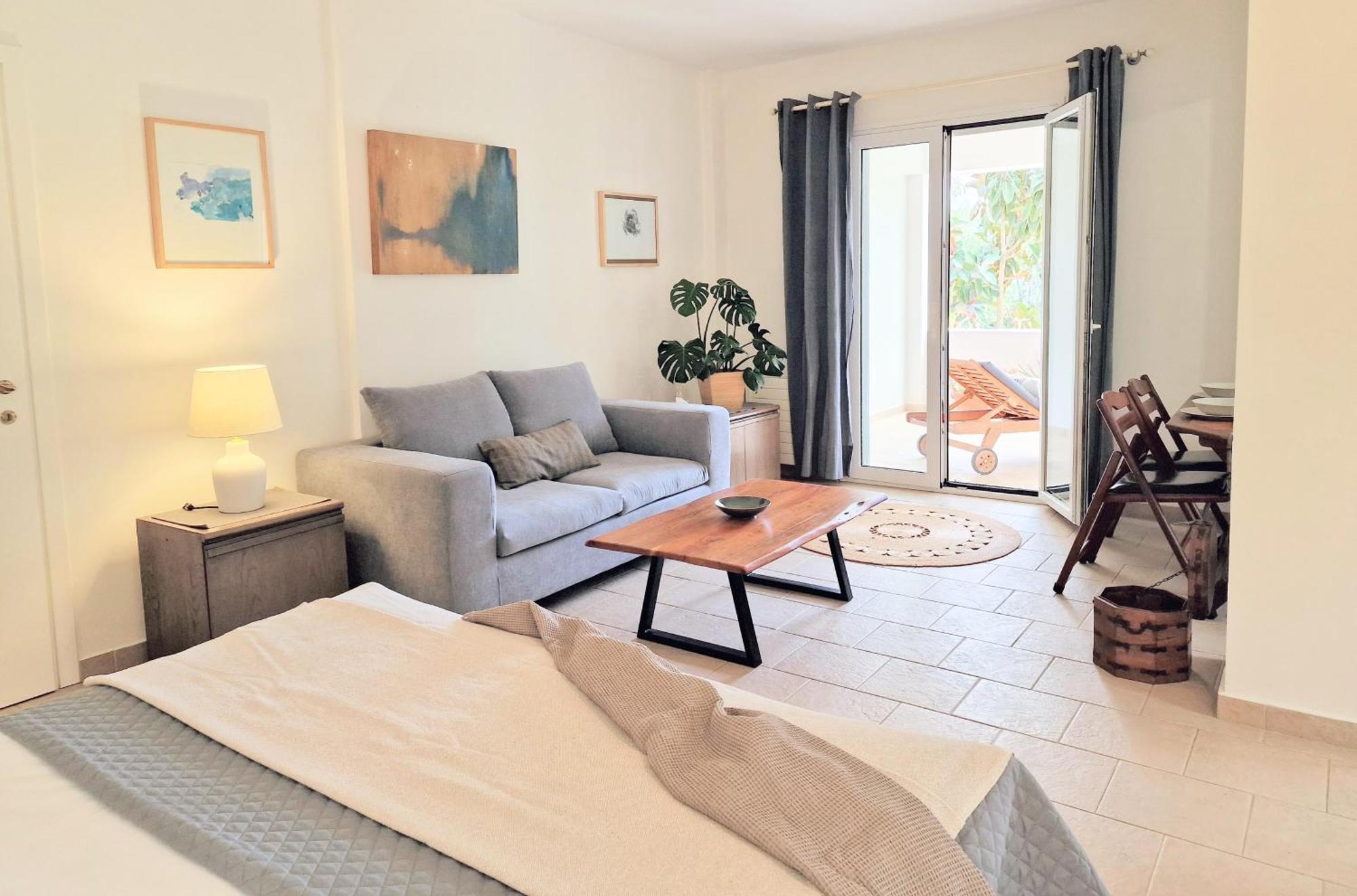 Kalamies - Secluded Beach Apartments Skala  المظهر الخارجي الصورة