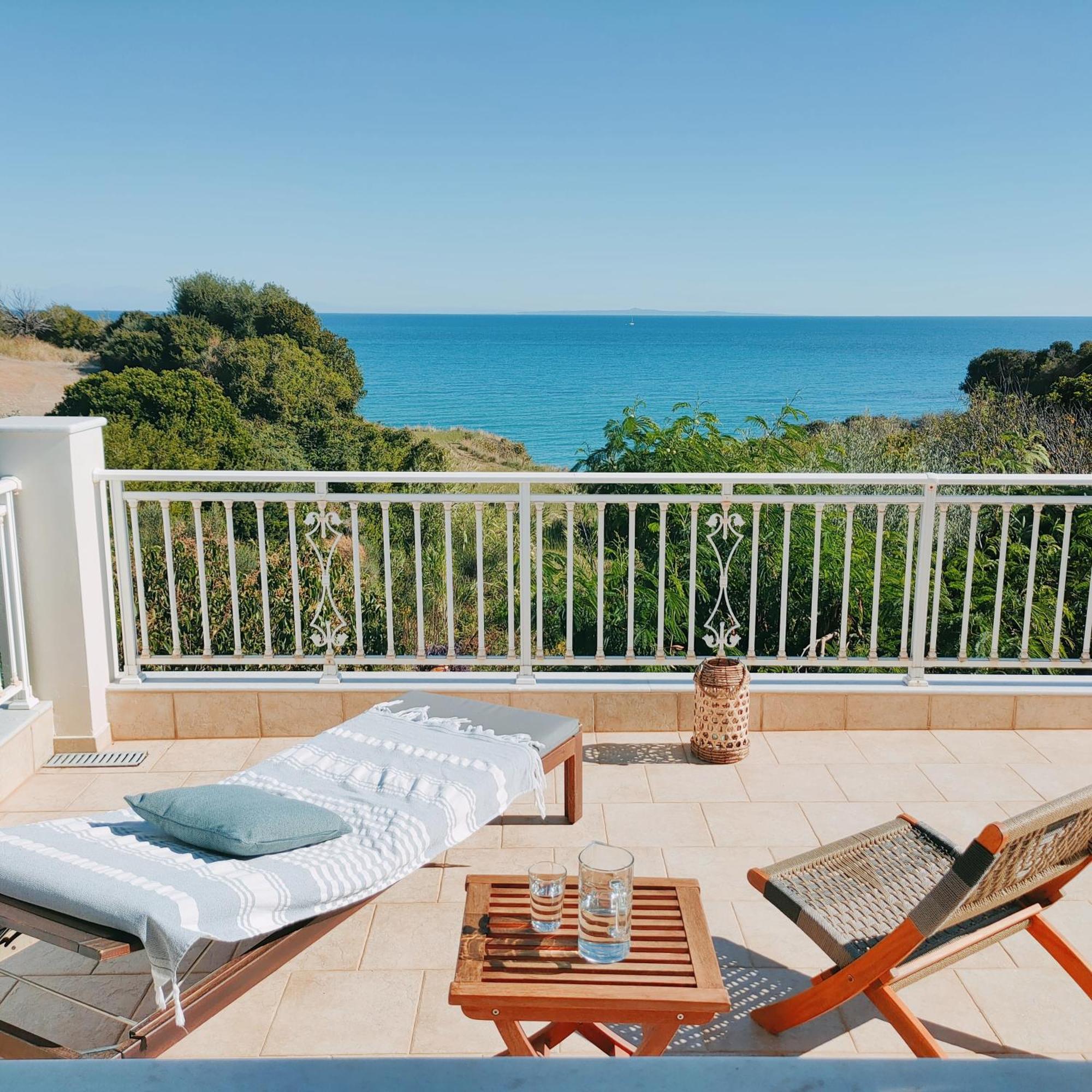 Kalamies - Secluded Beach Apartments Skala  المظهر الخارجي الصورة
